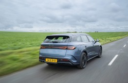 BYD Seal 6 DM-i Touring, 2025, rear, action